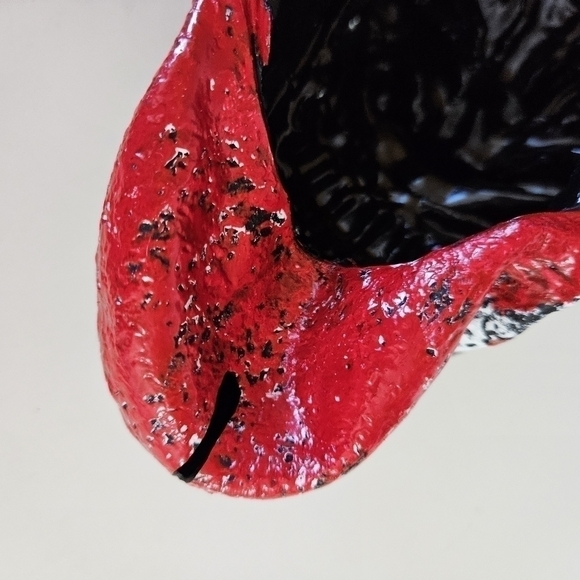 California Costumes Scary Clown Halloween Mask with Attached Wig - Picture 4 of 6